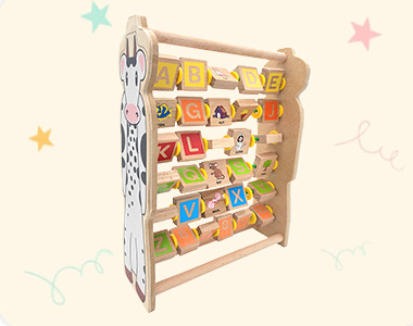 Alphabet & Numbers Abacus Alphabet & Numbers Abacus